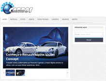 Tablet Screenshot of mundodoscarros.com.br